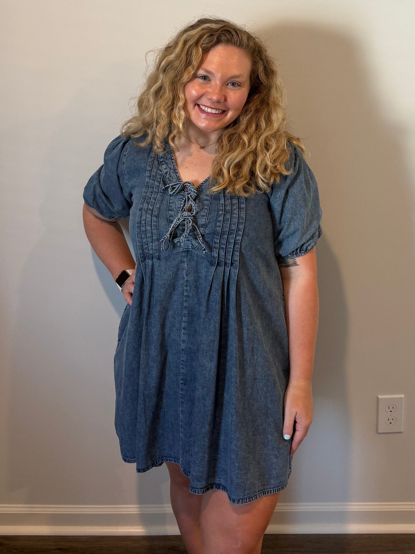 The Willow Denim Dress