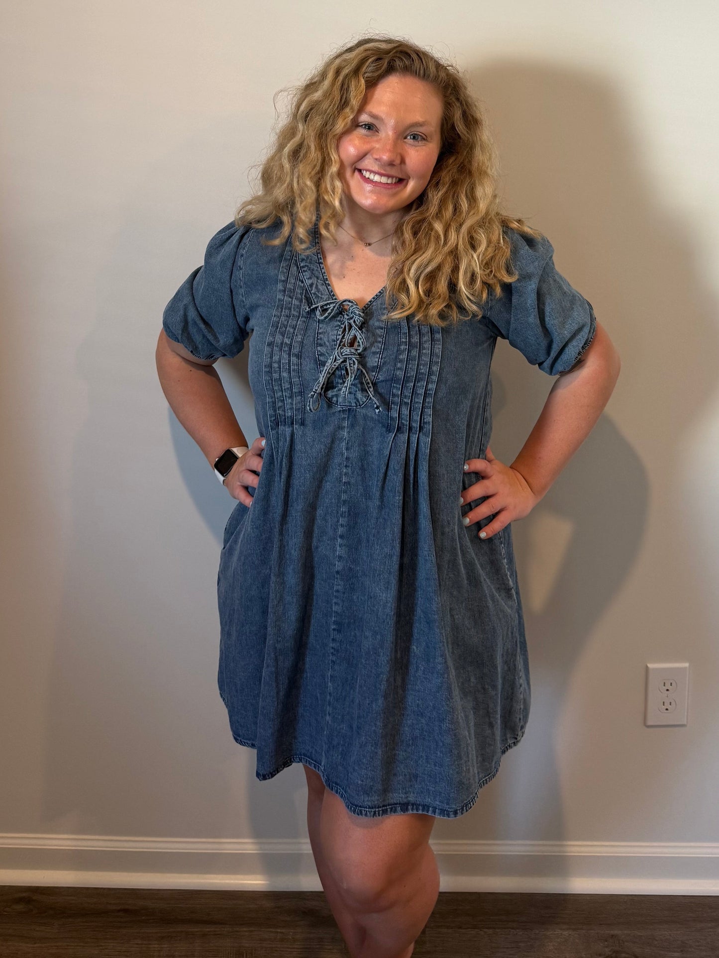 The Willow Denim Dress