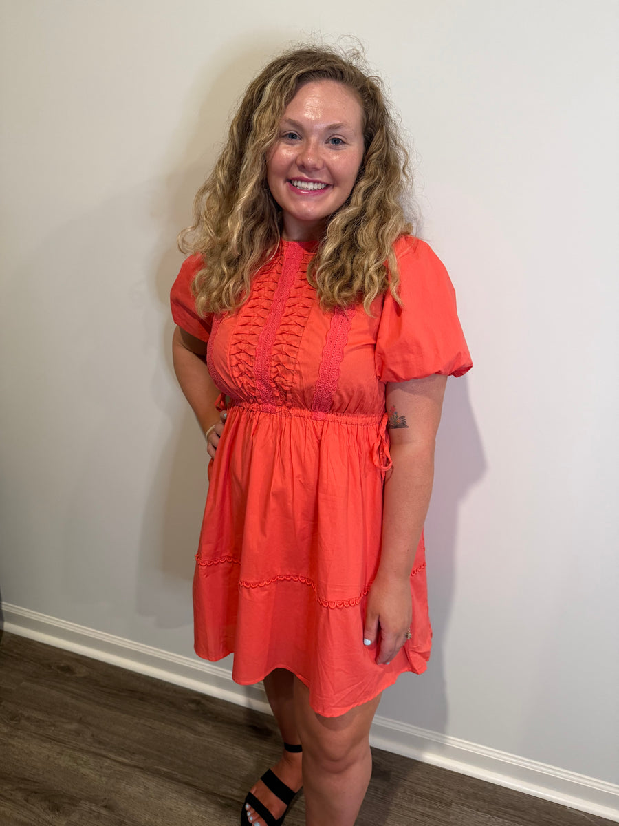 Coral Crush Dress