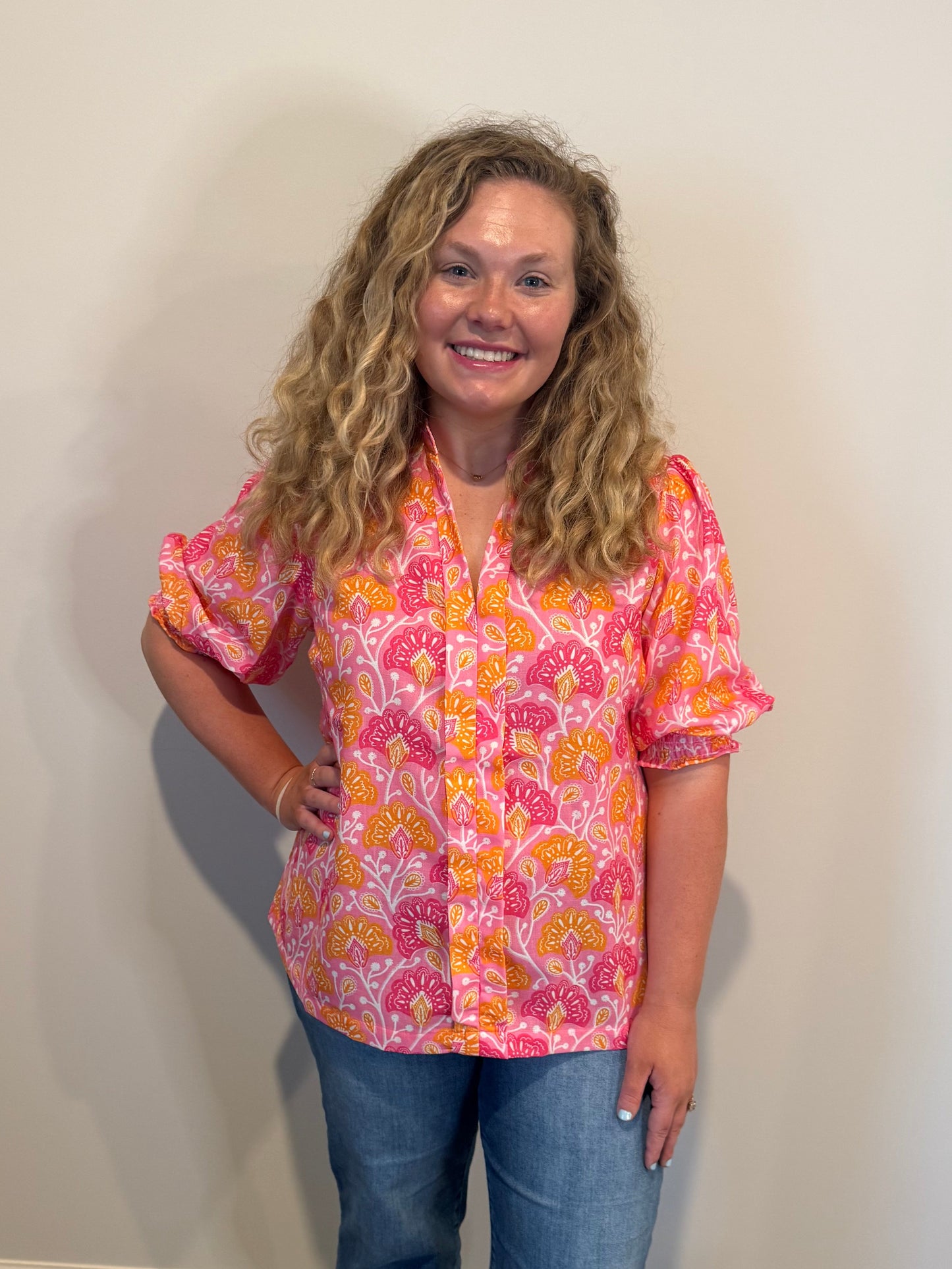 Azalea Charm Blouse