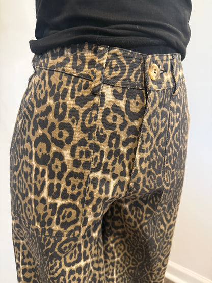 Leopard Luxe Trousers