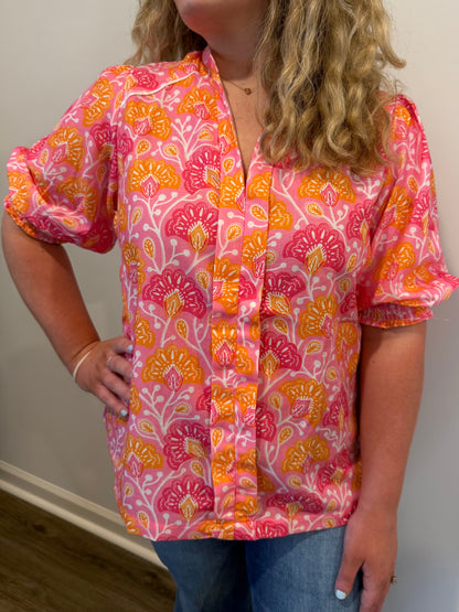 Azalea Charm Blouse