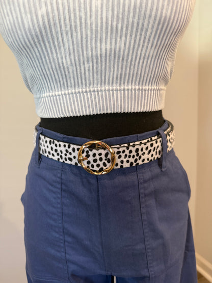 Animal Print Belts