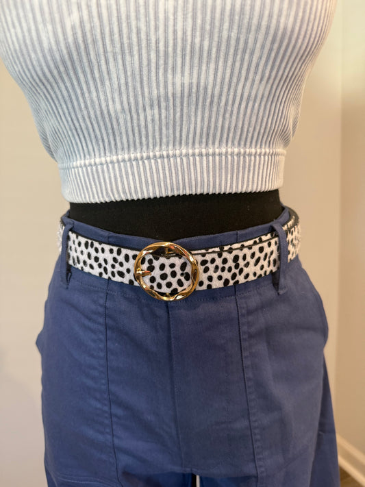 Animal Print Belts