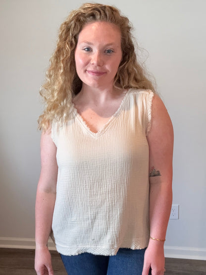 Zenana Double Gauze Tank