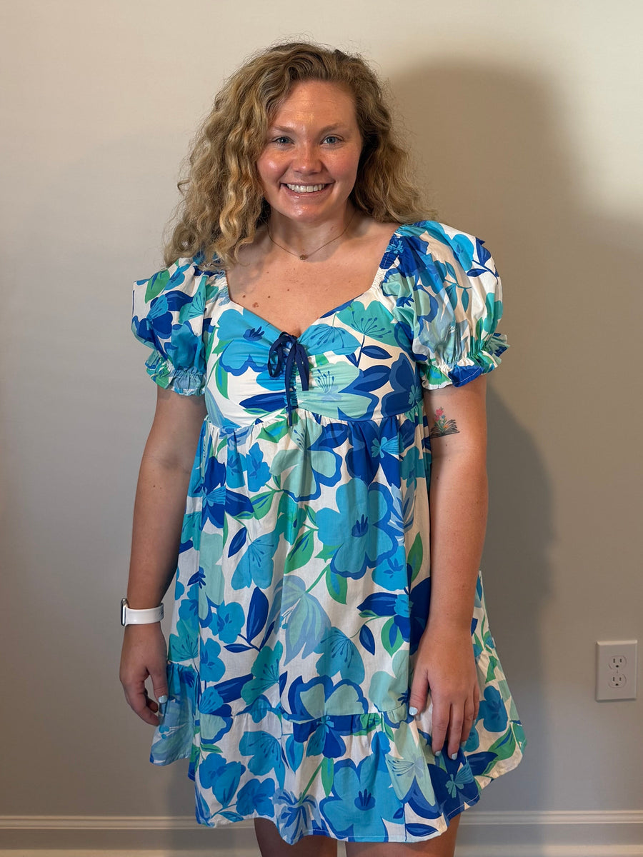Seaside Floral Dress