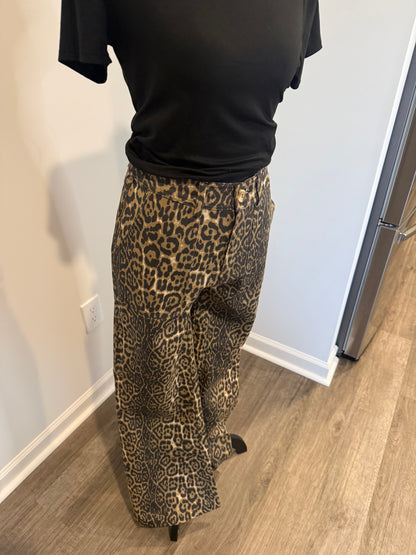 Leopard Luxe Trousers