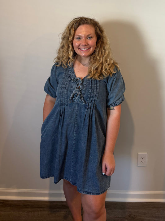 The Willow Denim Dress