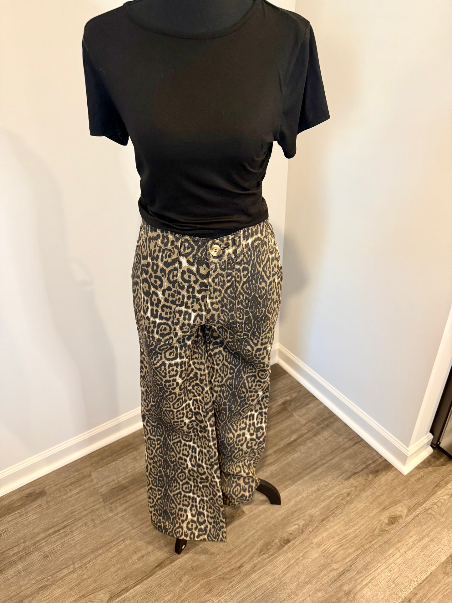 Leopard Luxe Trousers