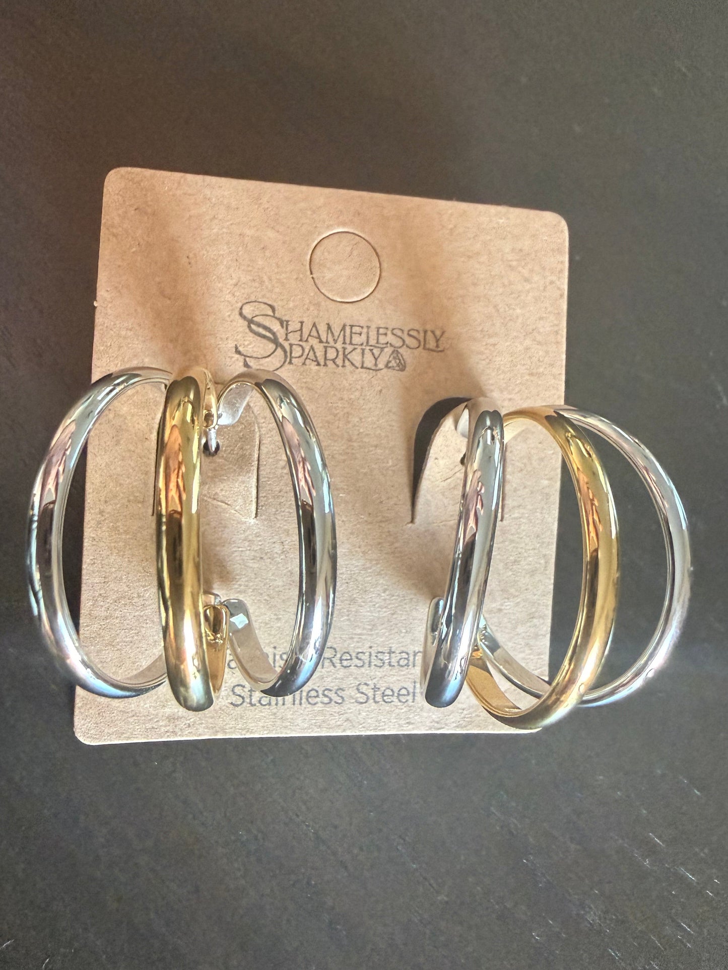 Two Tone Hoops
