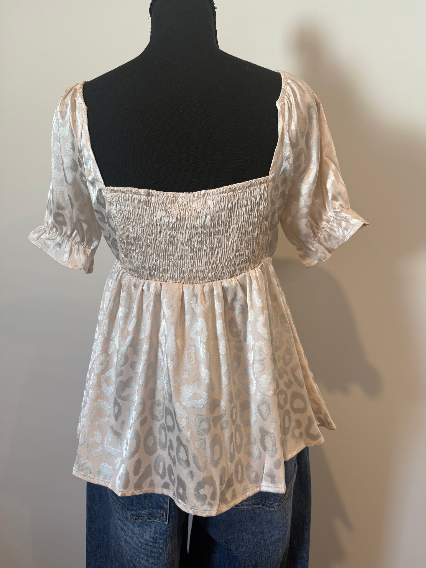 Simply Chic Leopard Blouse